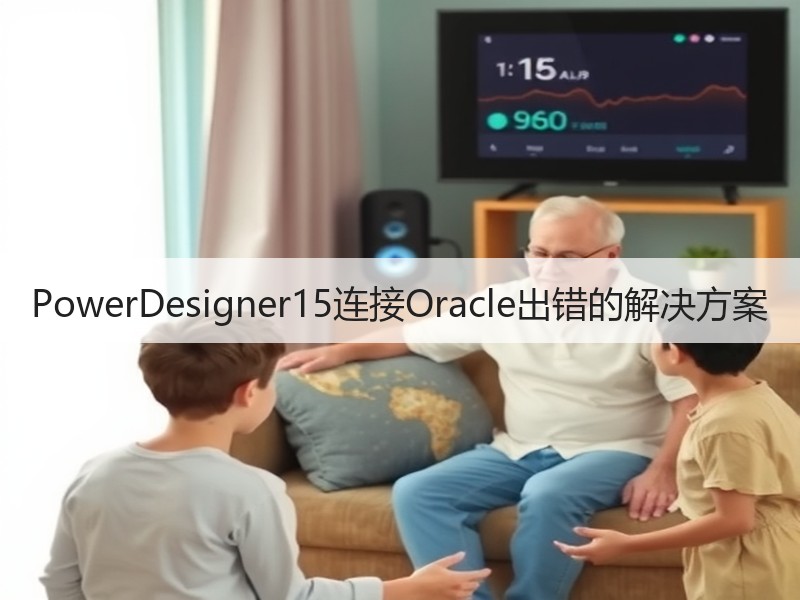 PowerDesigner15连接Oracle出错的解决方案