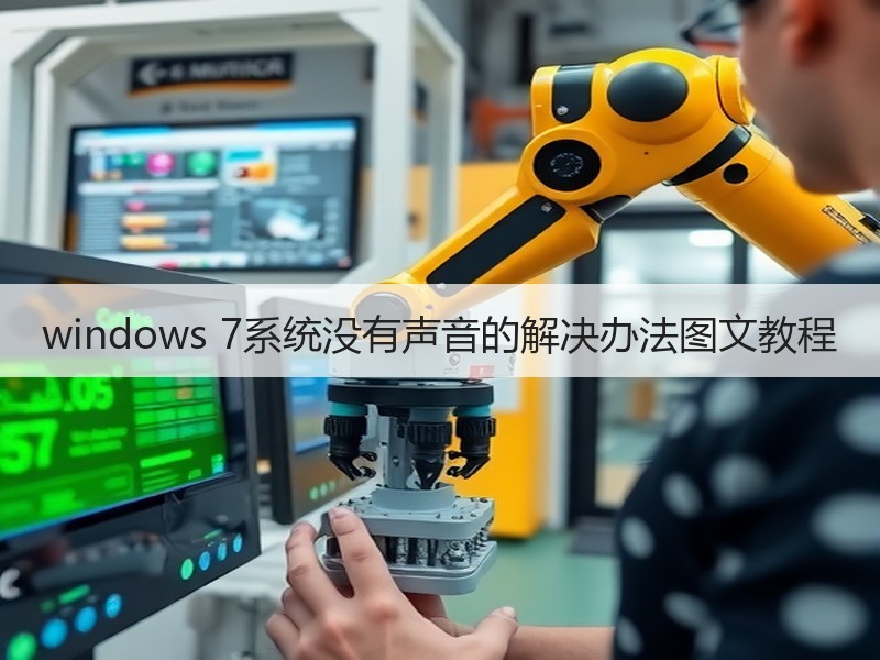windows 7系统没有声音的解决办法图文教程