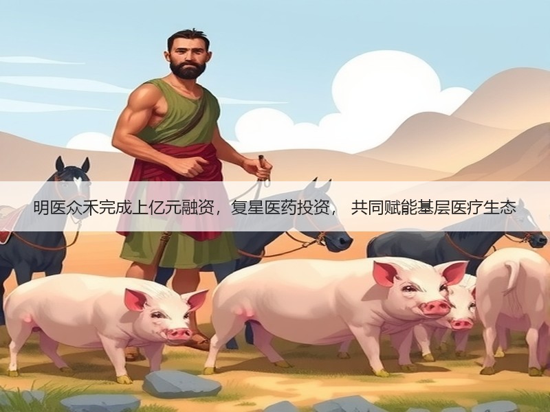 明医众禾完成上亿元融资，复星医药投资， 共同赋能基层医疗生态