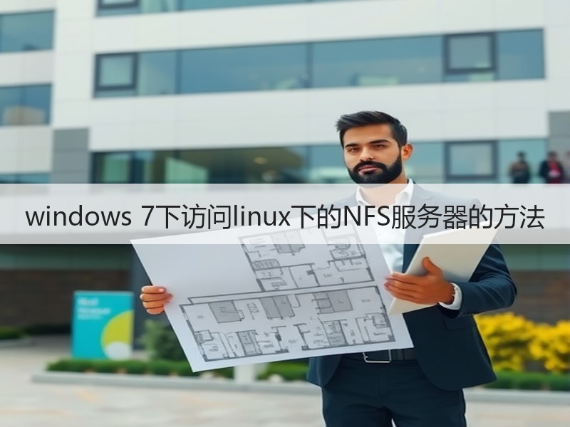 windows 7下访问linux下的NFS服务器的方法