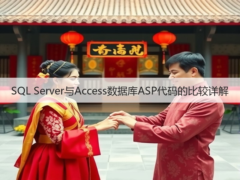 SQL Server与Access数据库ASP代码的比较详解