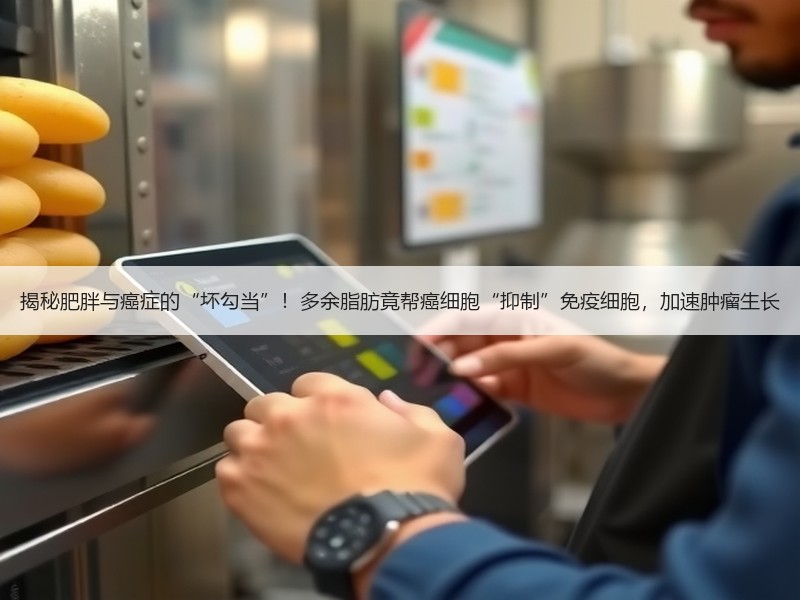 揭秘肥胖与癌症的“坏勾当”！多余脂肪竟帮癌细胞“抑制”免疫细胞，加速肿瘤生长