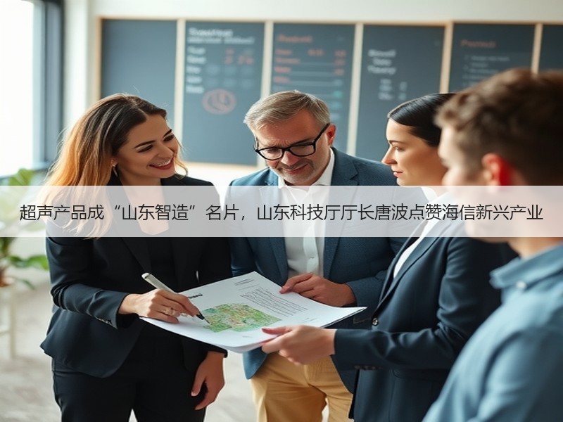 超声产品成“山东智造”名片，山东科技厅厅长唐波点赞海信新兴产业
