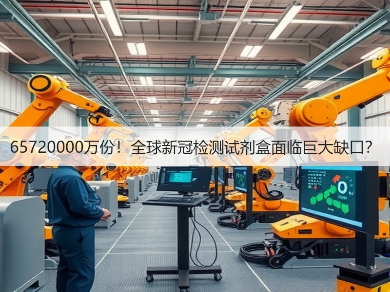 65720000万份！全球新冠检测试剂盒面临巨大缺口？