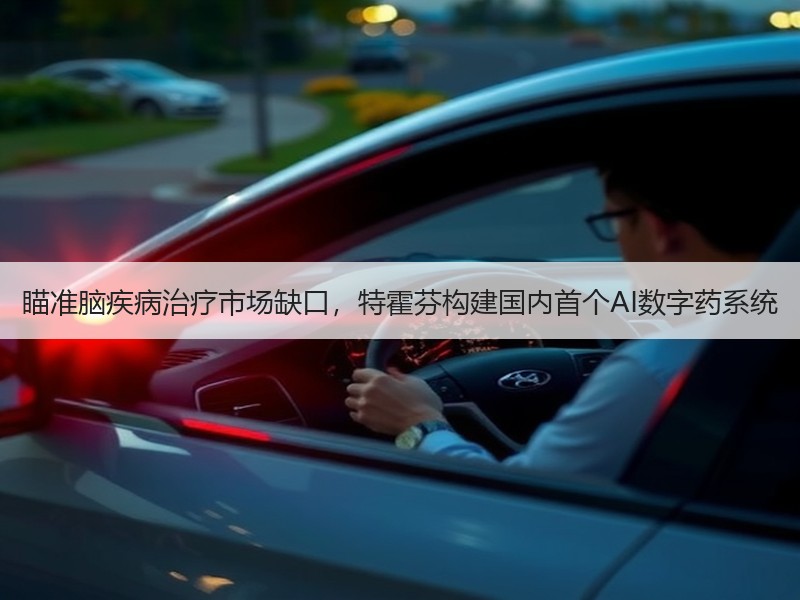 瞄准脑疾病治疗市场缺口，特霍芬构建国内首个AI数字药系统