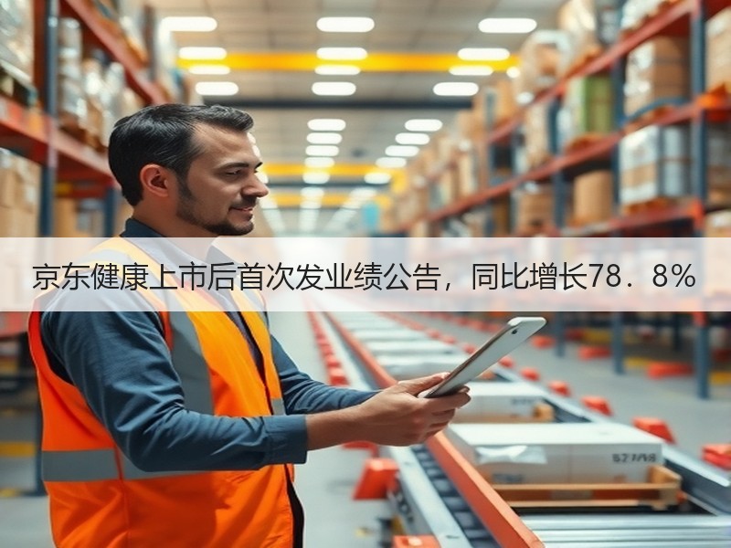 京东健康上市后首次发业绩公告，同比增长78．8％