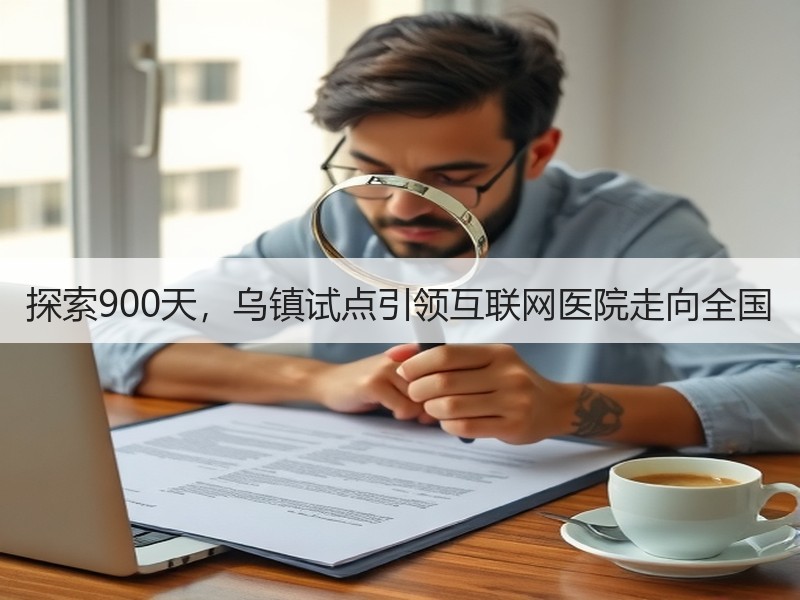 探索900天，乌镇试点引领互联网医院走向全国