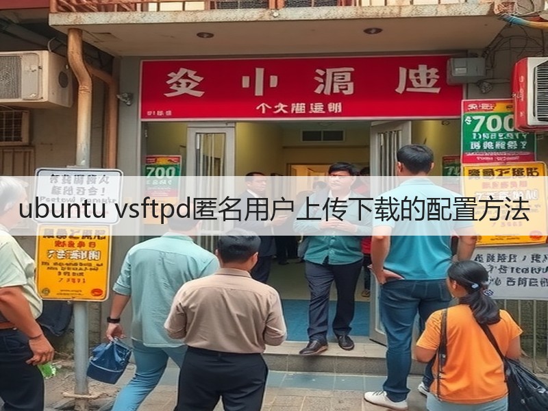 ubuntu vsftpd匿名用户上传下载的配置方法