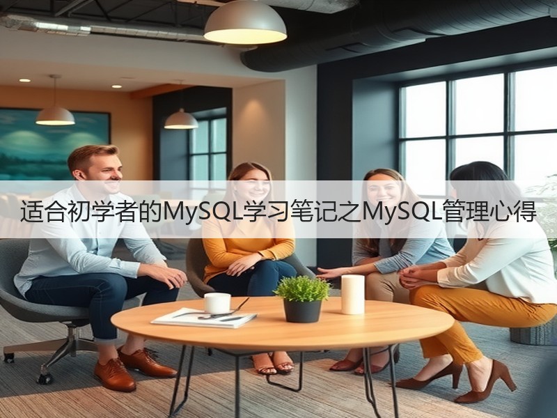 适合初学者的MySQL学习笔记之MySQL管理心得