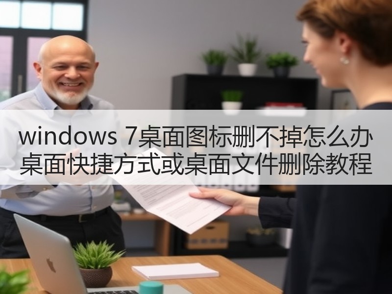 windows 7桌面图标删不掉怎么办 桌面快捷方式或桌面文件删除教程