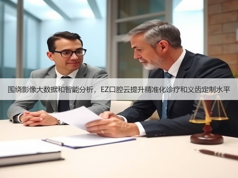 围绕影像大数据和智能分析，EZ口腔云提升精准化诊疗和义齿定制水平