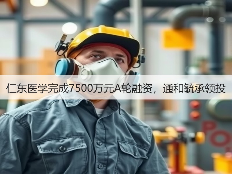 仁东医学完成7500万元A轮融资，通和毓承领投