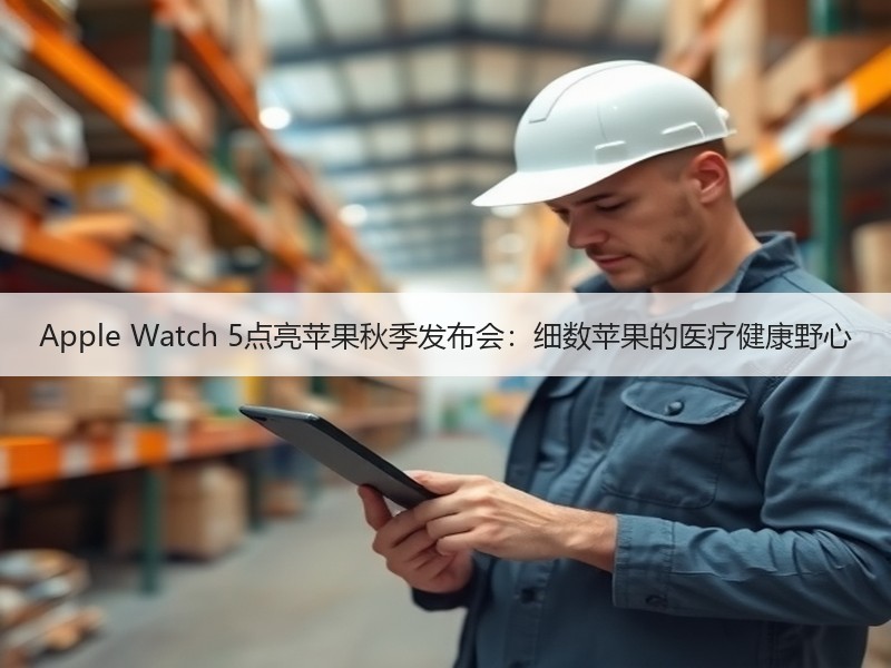 Apple Watch 5点亮苹果秋季发布会：细数苹果的医疗健康野心
