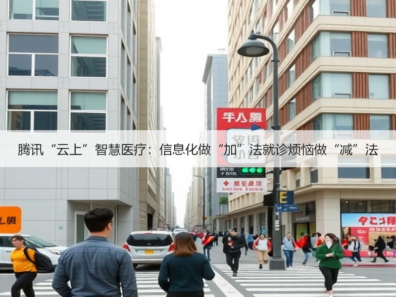 腾讯“云上”智慧医疗：信息化做“加”法就诊烦恼做“减”法