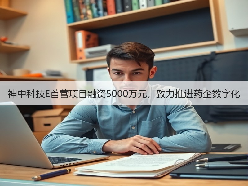 神中科技E首营项目融资5000万元，致力推进药企数字化