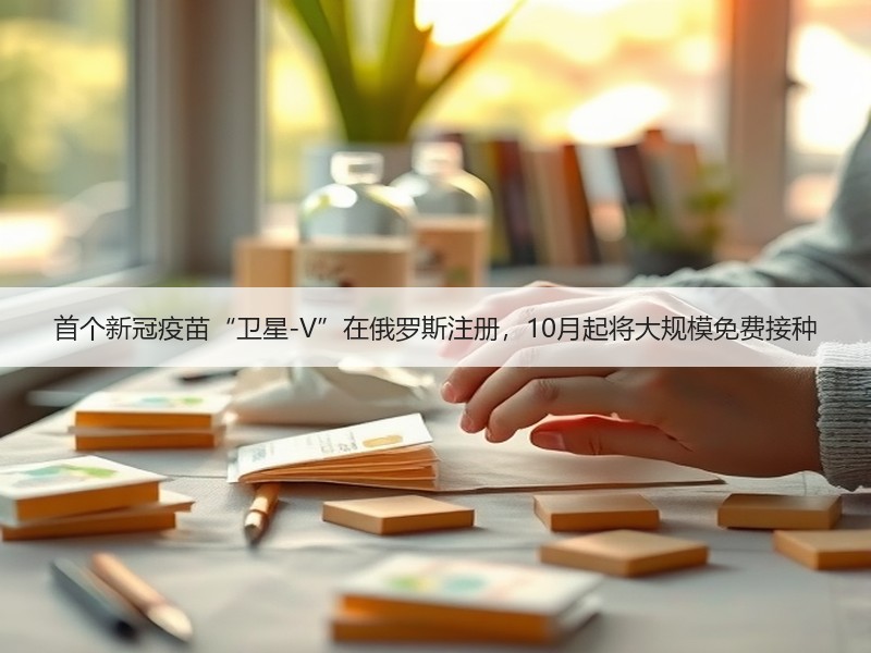 首个新冠疫苗“卫星-V”在俄罗斯注册，10月起将大规模免费接种