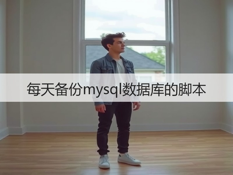 每天备份mysql数据库的脚本