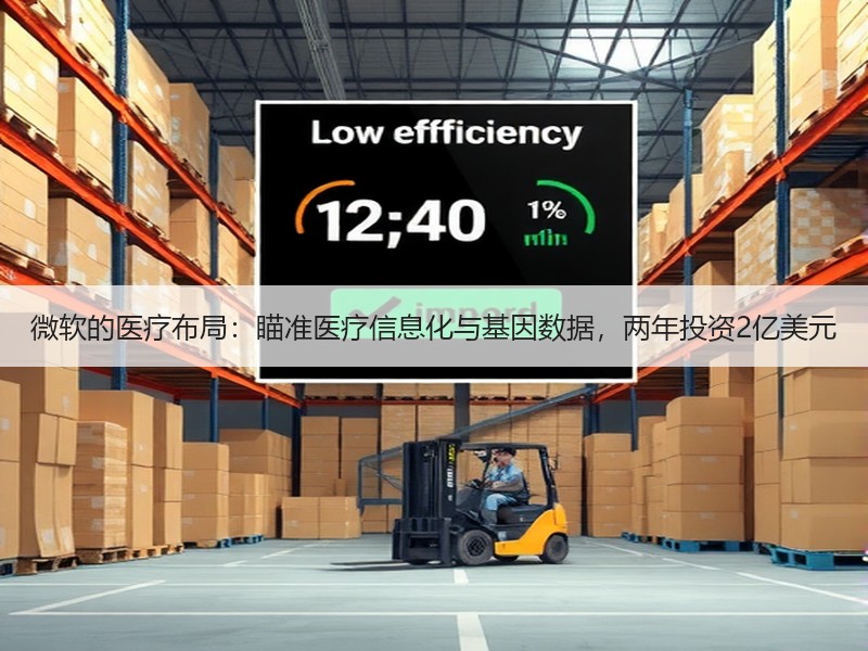 微软的医疗布局：瞄准医疗信息化与基因数据，两年投资2亿美元