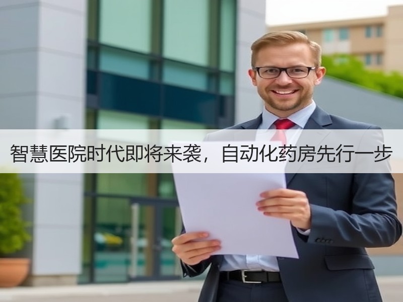 智慧医院时代即将来袭，自动化药房先行一步