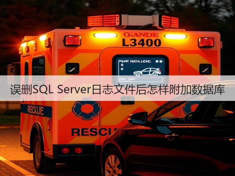 误删SQL Server日志文件后怎样附加数据库