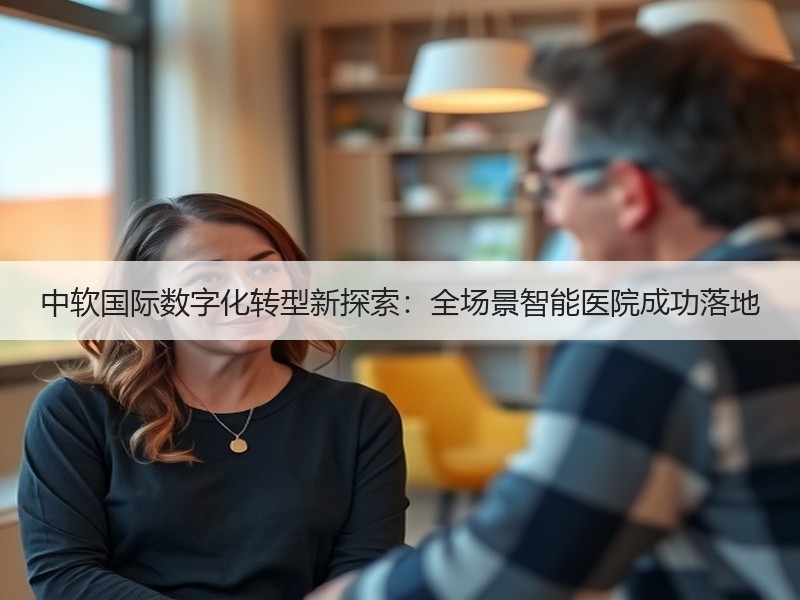 中软国际数字化转型新探索：全场景智能医院成功落地