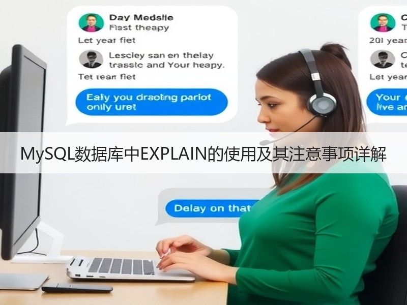 MySQL数据库中EXPLAIN的使用及其注意事项详解