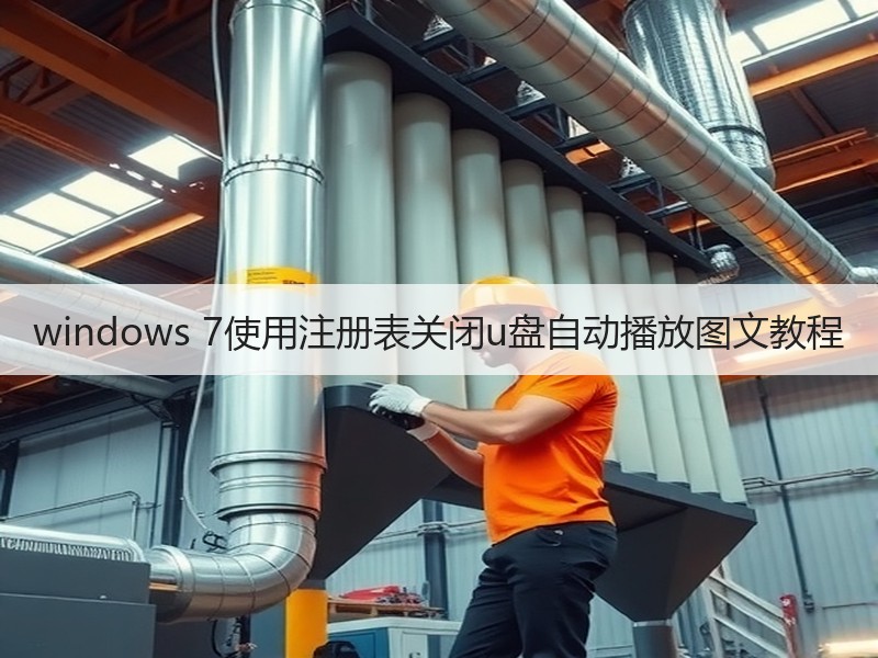 windows 7使用注册表关闭u盘自动播放图文教程