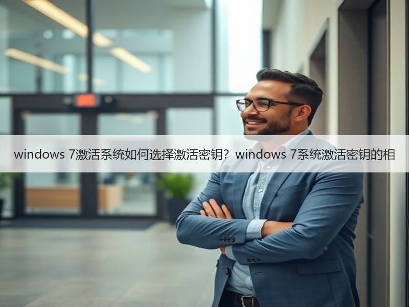 windows 7激活系统如何选择激活密钥？windows 7系统激活密钥的相