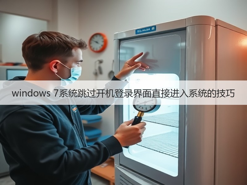 windows 7系统跳过开机登录界面直接进入系统的技巧