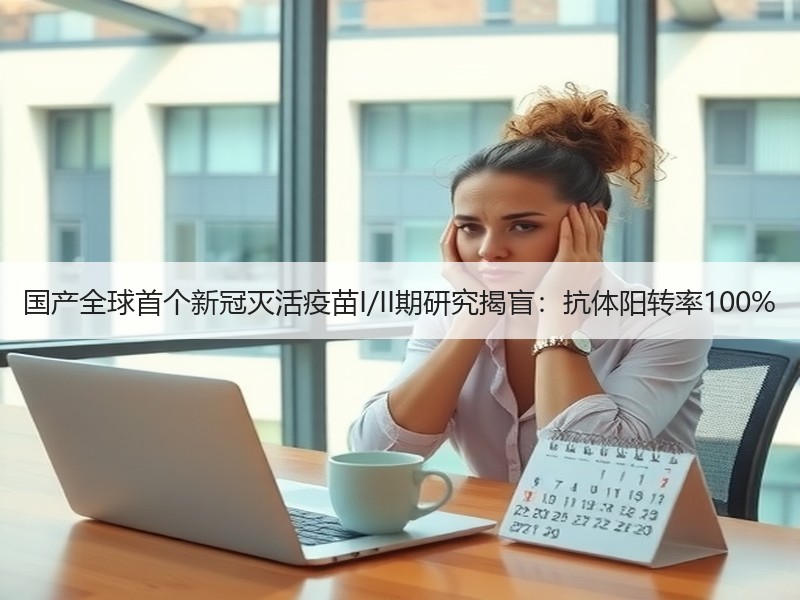 国产全球首个新冠灭活疫苗I/II期研究揭盲：抗体阳转率100%