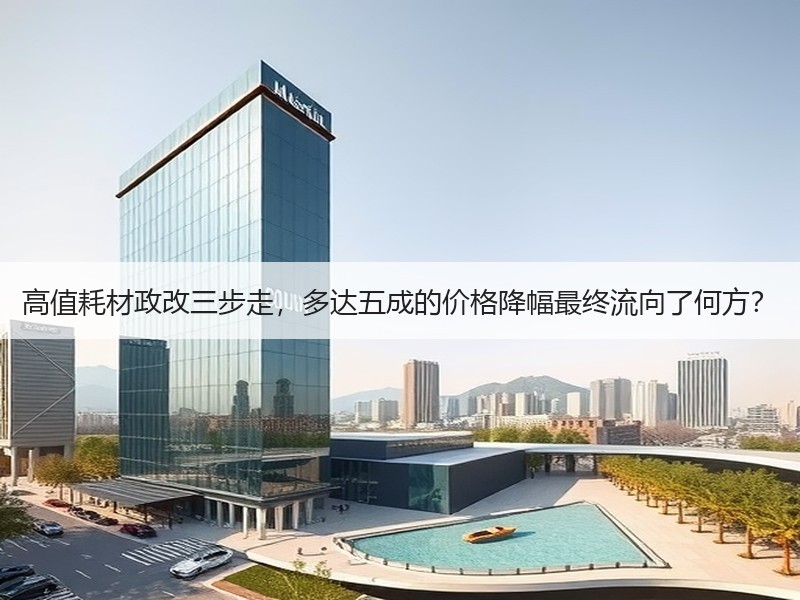 高值耗材政改三步走，多达五成的价格降幅最终流向了何方？