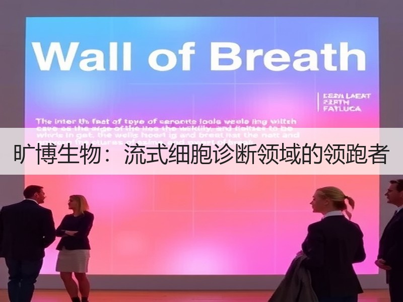 旷博生物：流式细胞诊断领域的领跑者