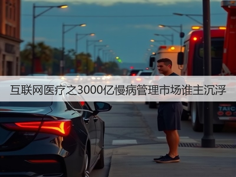 互联网医疗之3000亿慢病管理市场谁主沉浮