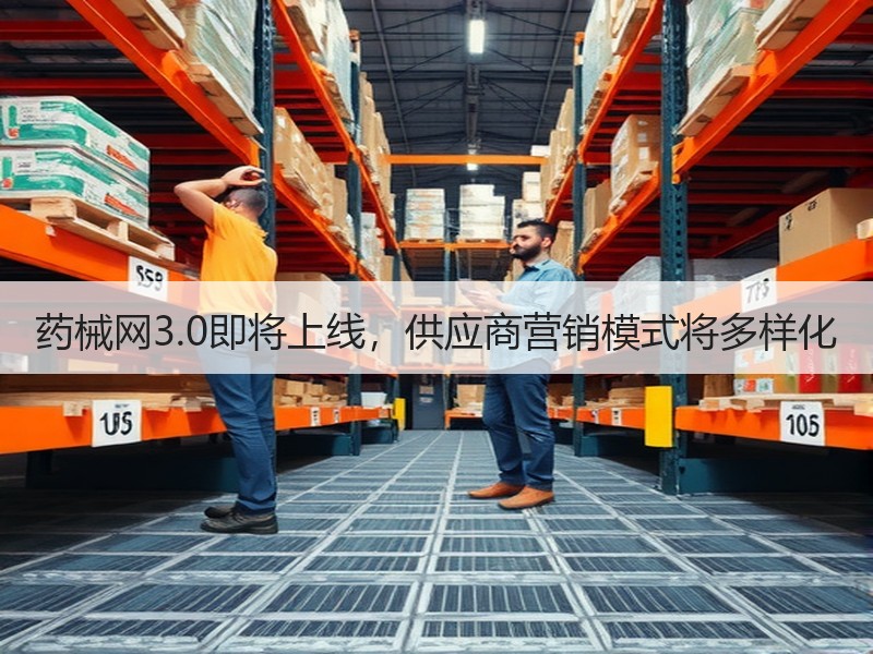 药械网3.0即将上线，供应商营销模式将多样化