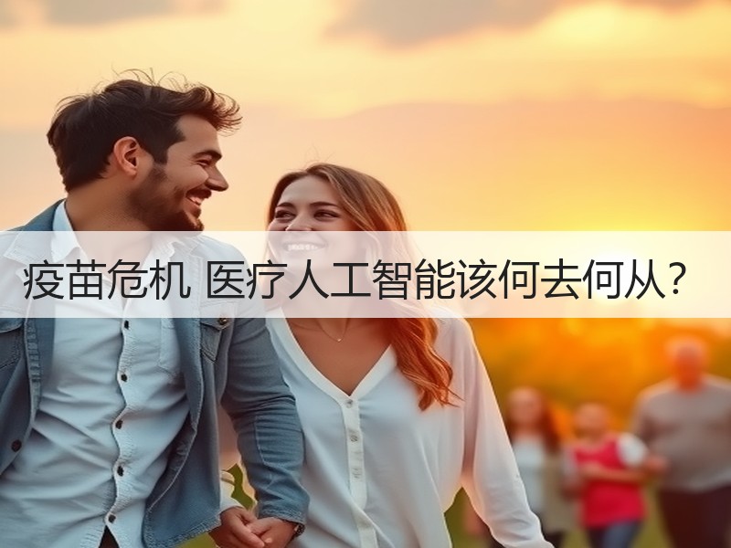 疫苗危机 医疗人工智能该何去何从？