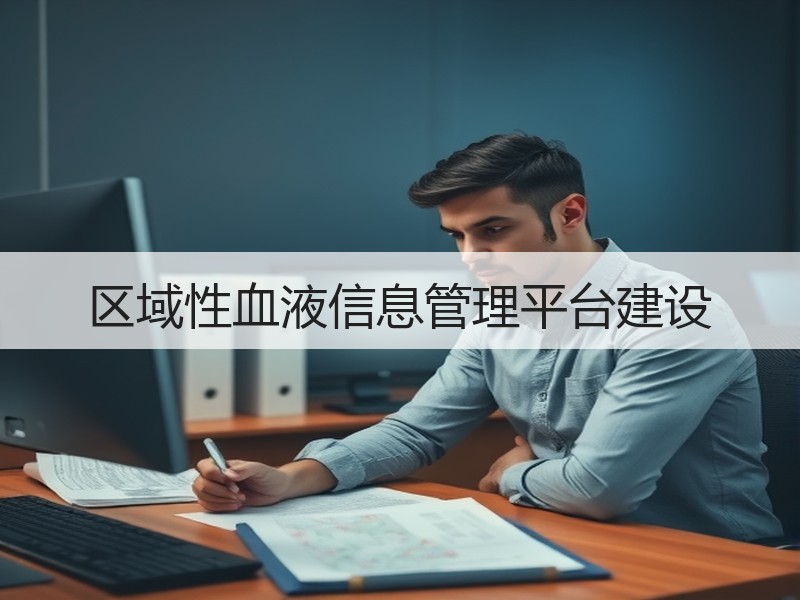 区域性血液信息管理平台建设