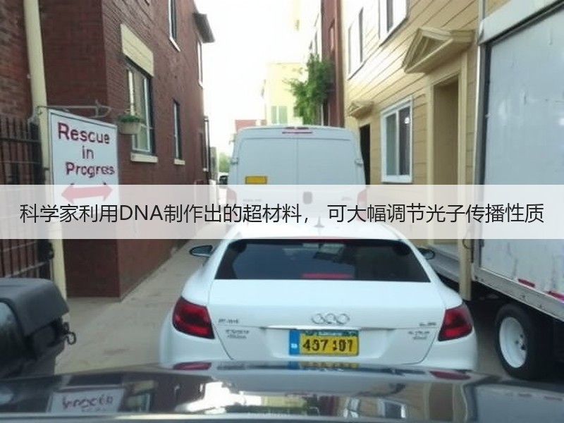 科学家利用DNA制作出的超材料， 可大幅调节光子传播性质