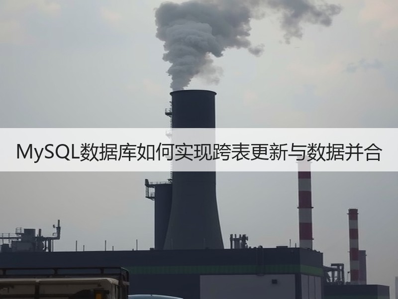 MySQL数据库如何实现跨表更新与数据并合