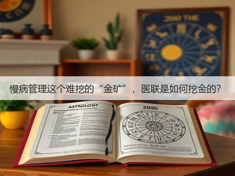 慢病管理这个难挖的“金矿”，医联是如何挖金的？