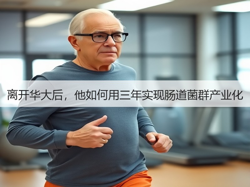 离开华大后，他如何用三年实现肠道菌群产业化