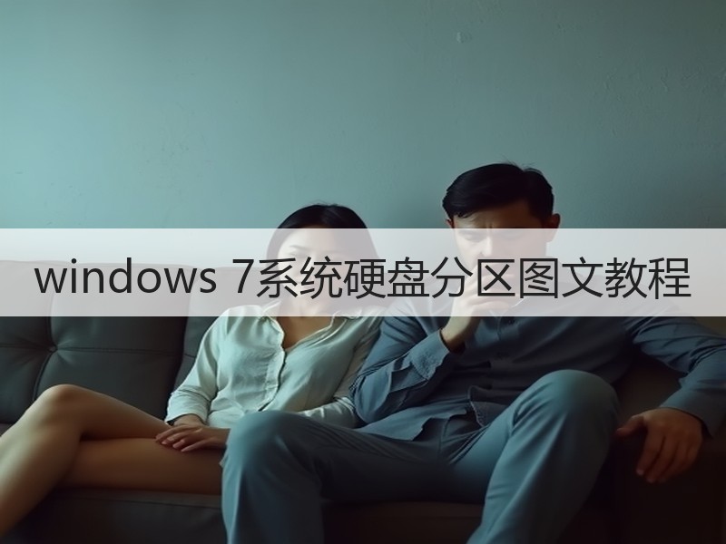 windows 7系统硬盘分区图文教程