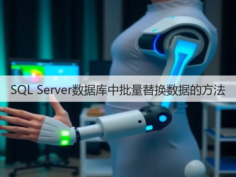 SQL Server数据库中批量替换数据的方法