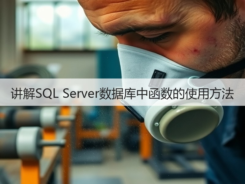 讲解SQL Server数据库中函数的使用方法