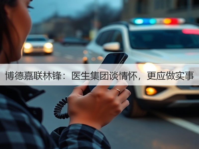博德嘉联林锋：医生集团谈情怀，更应做实事