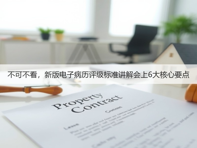 不可不看，新版电子病历评级标准讲解会上6大核心要点