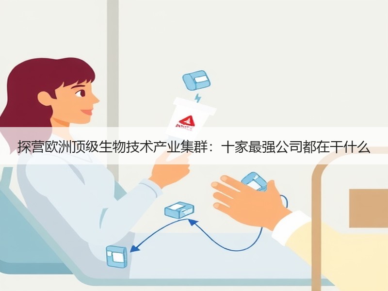 探营欧洲顶级生物技术产业集群：十家最强公司都在干什么