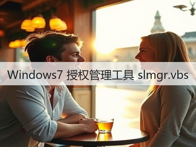 Windows7 授权管理工具 slmgr.vbs