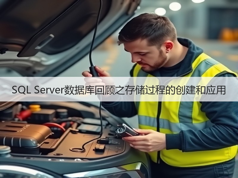 SQL Server数据库回顾之存储过程的创建和应用