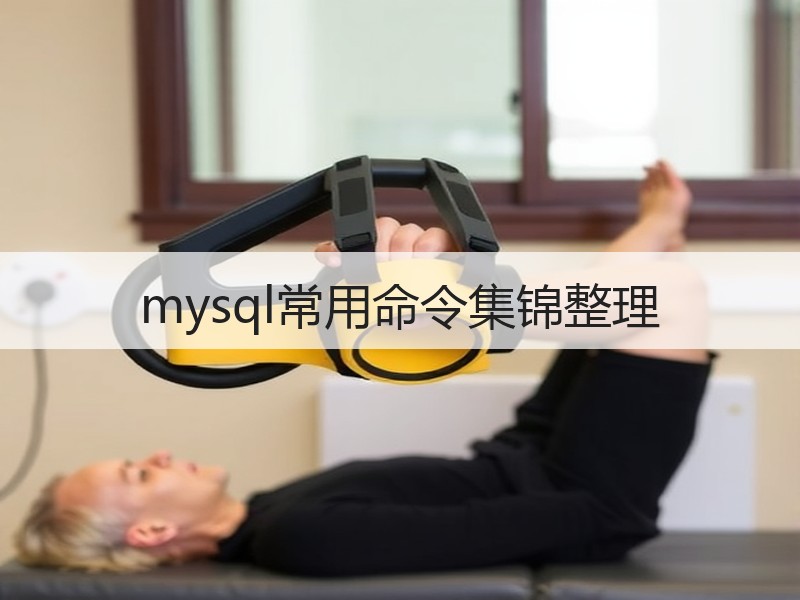 mysql常用命令集锦整理