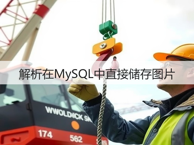 解析在MySQL中直接储存图片